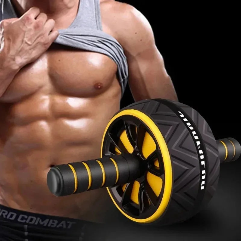 Ab Roller Abdominal Wheel For Both Men And Women, Dual-Wheel Silent Ab Roller