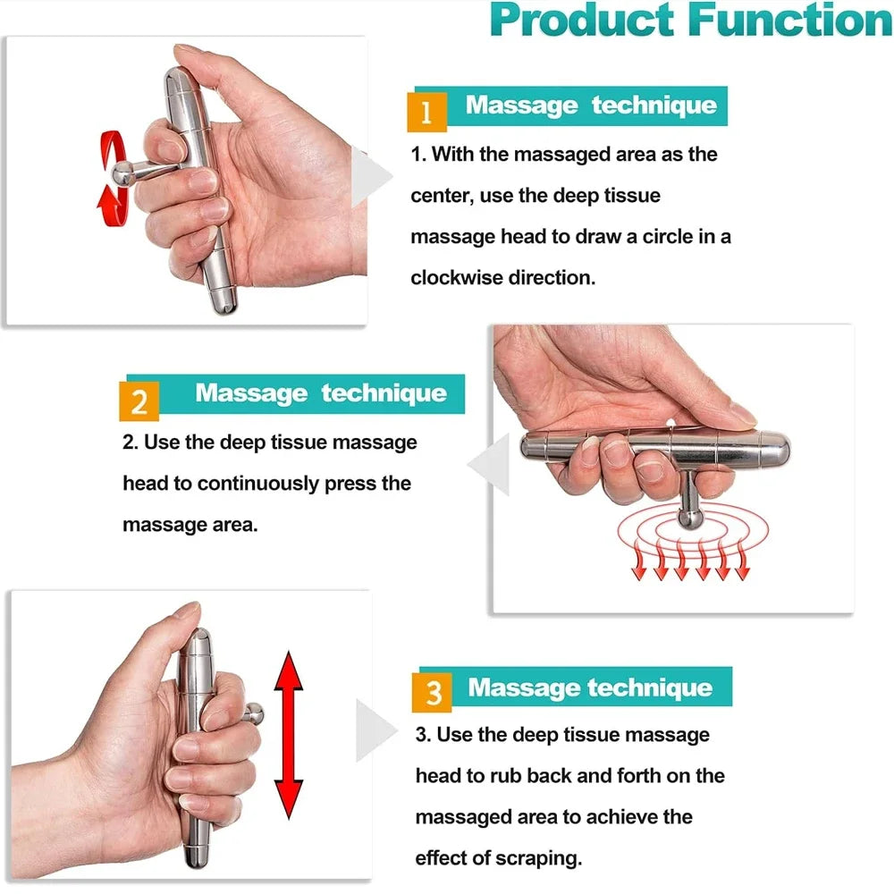 Stainless Steel Deep Tissue Massage Tool