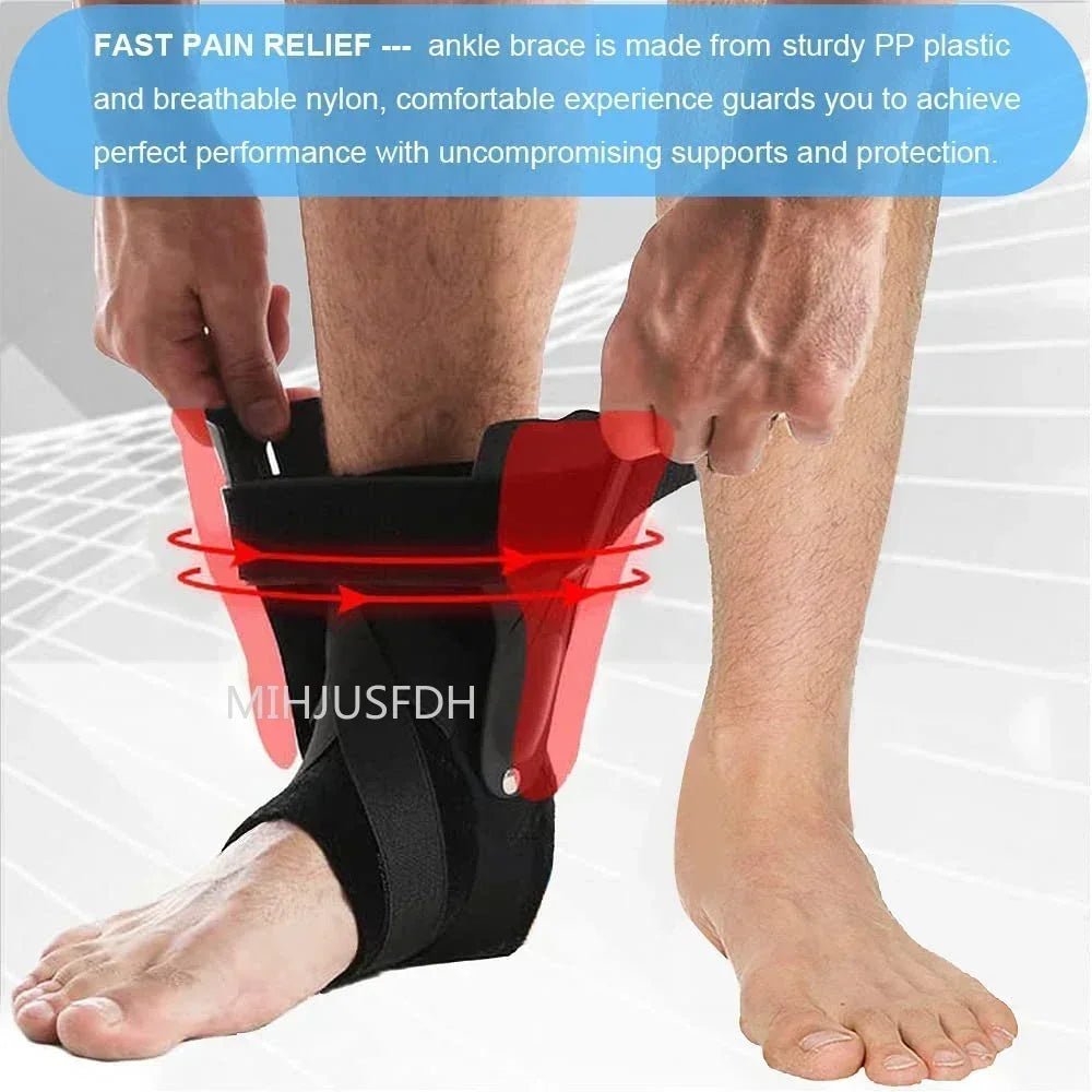 Ankle Brace for Sprained Ankle Support with Side Stabilizers
