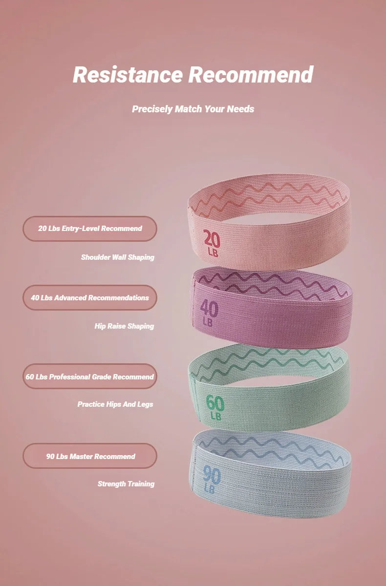 20-90LB Resistance Bands For Legs And Butt Hip