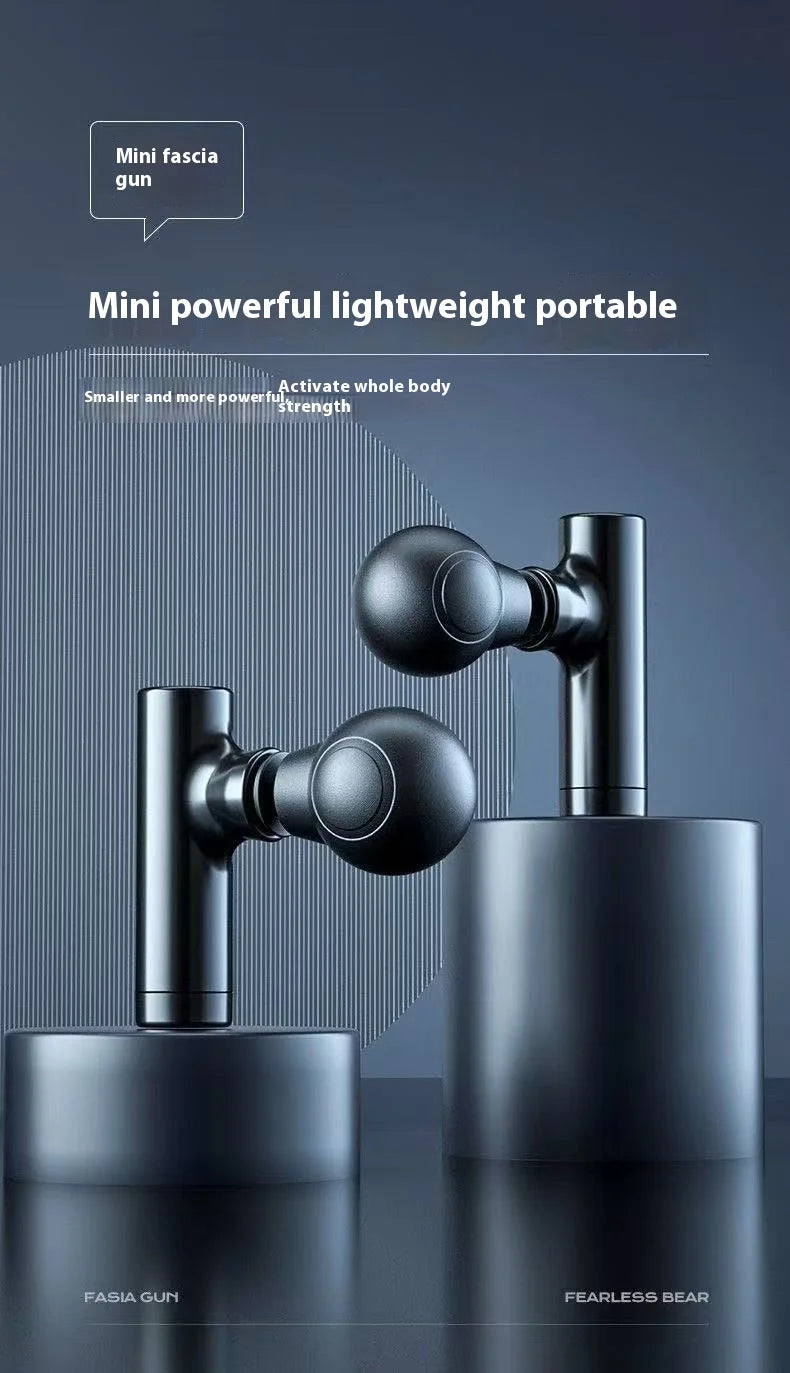 1pc Massage Gun, Deep Tissue Muscle Handheld Percussion Massager For Body, Back And Neck