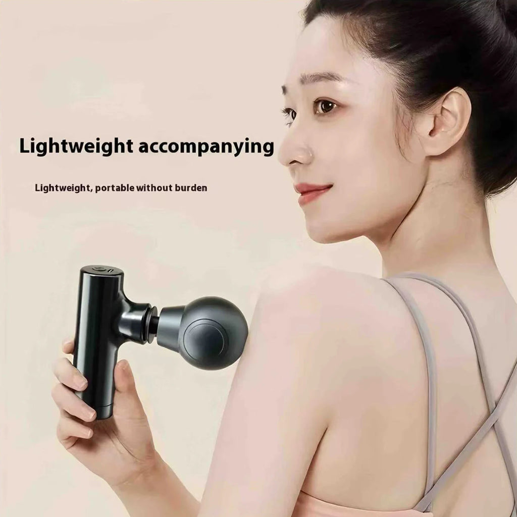 1pc Massage Gun, Deep Tissue Muscle Handheld Percussion Massager For Body, Back And Neck