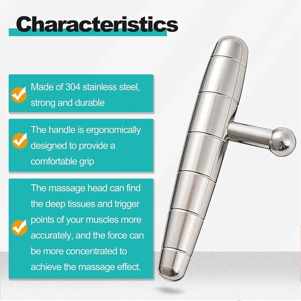 Stainless Steel Deep Tissue Massage Tool