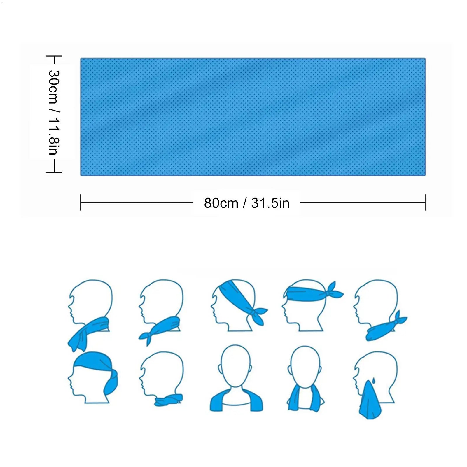 Cooling Towels for Neck and Face Microfiber