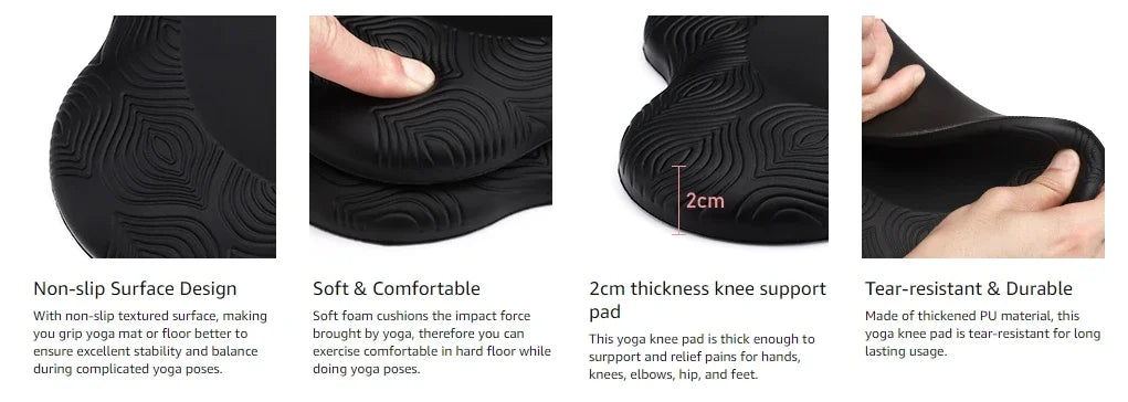 Yoga Kneeling Mat  Support Knee & Elbow
