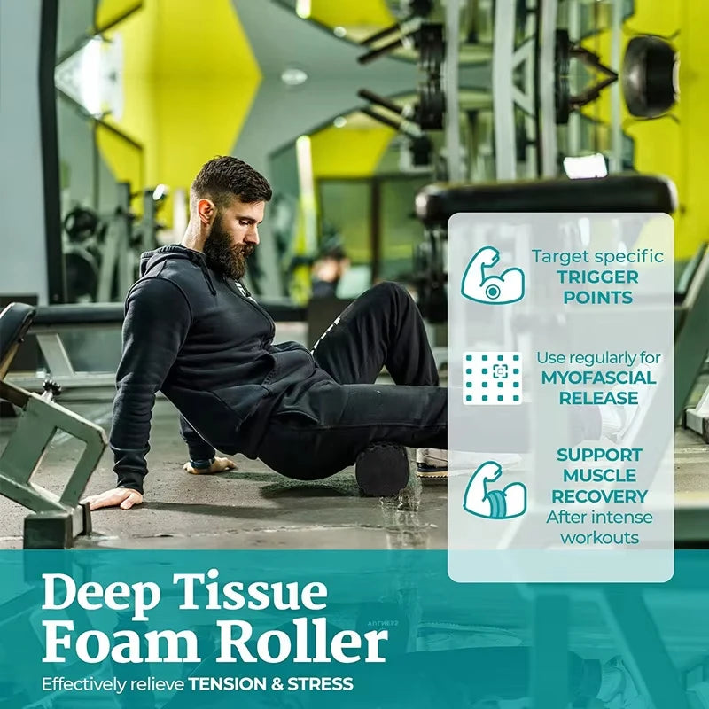33cm Fitness Foam Roller Yoga Massage Roller
