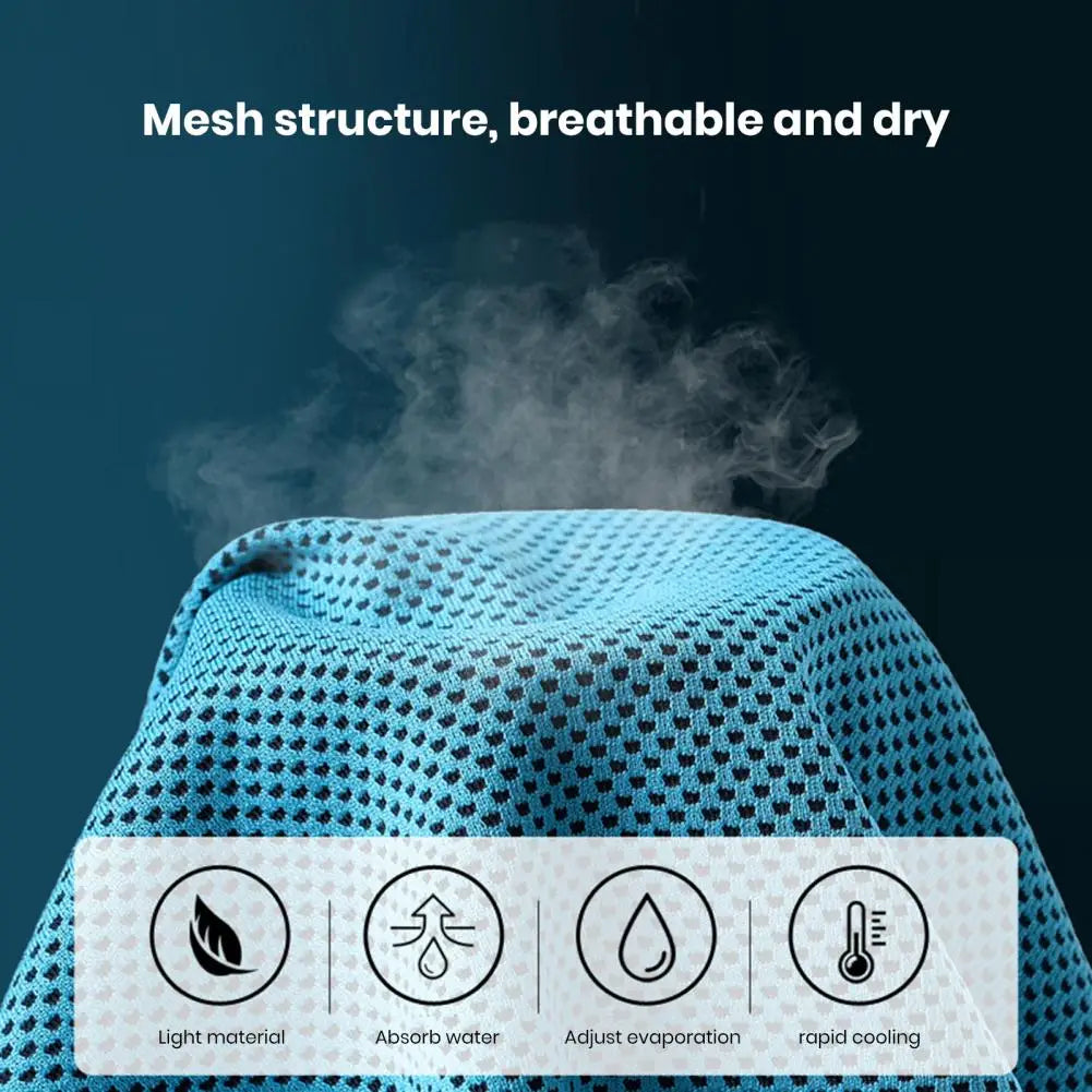 Instant Cooling Towel Sweat Absorption Running Towel Yoga