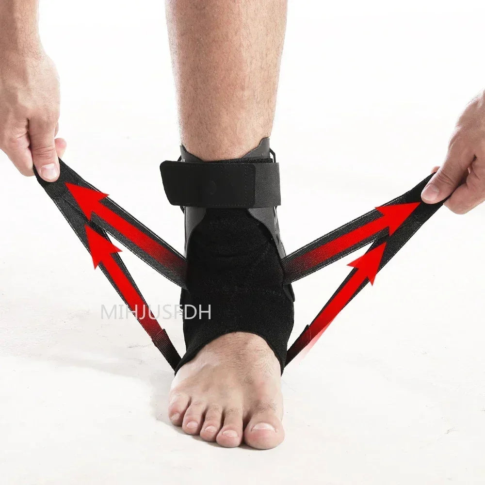 Ankle Brace for Sprained Ankle Support with Side Stabilizers