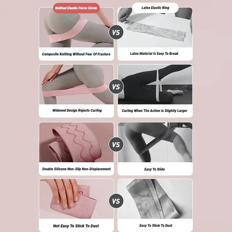 20-90LB Resistance Bands For Legs And Butt Hip