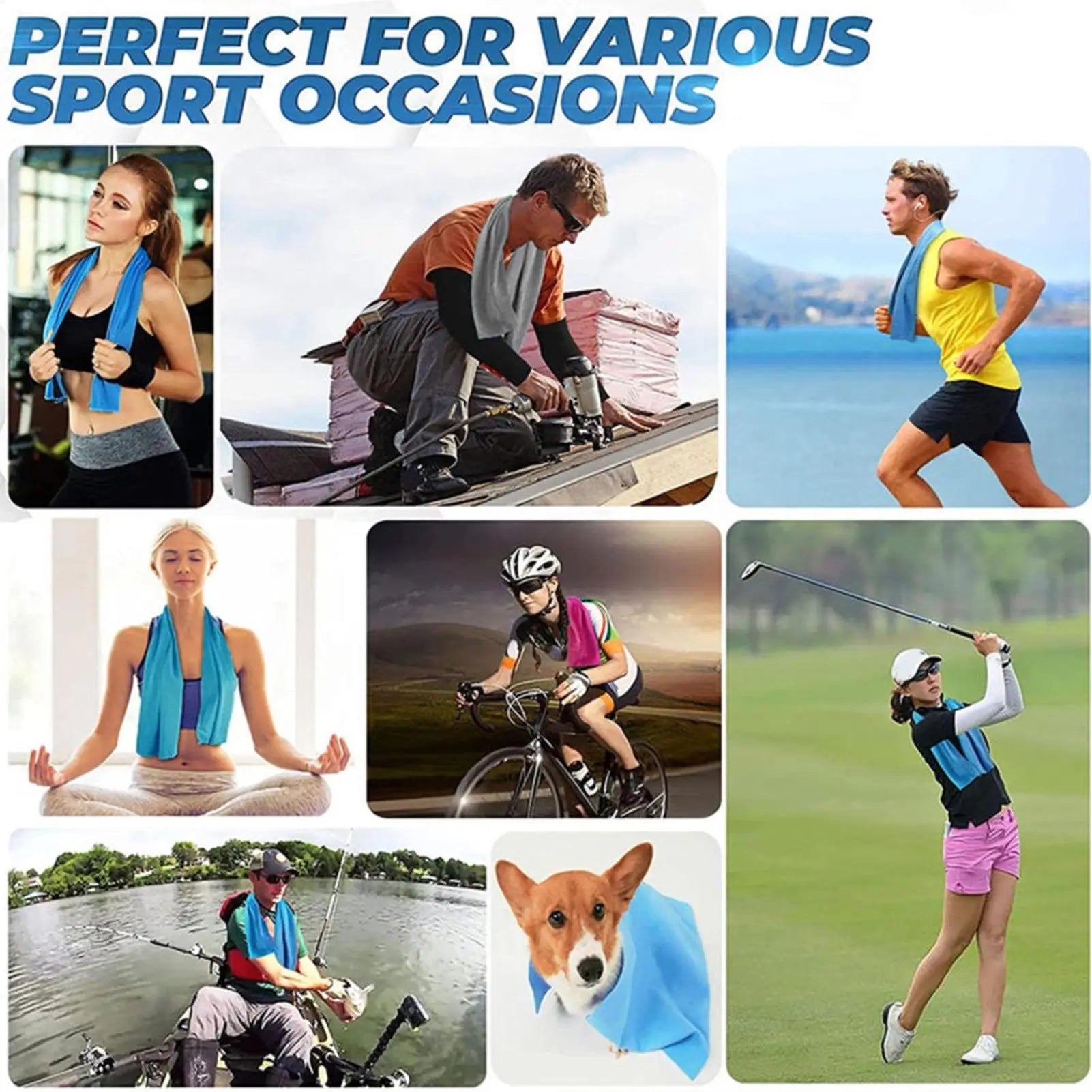 Cooling Towels for Neck and Face Microfiber