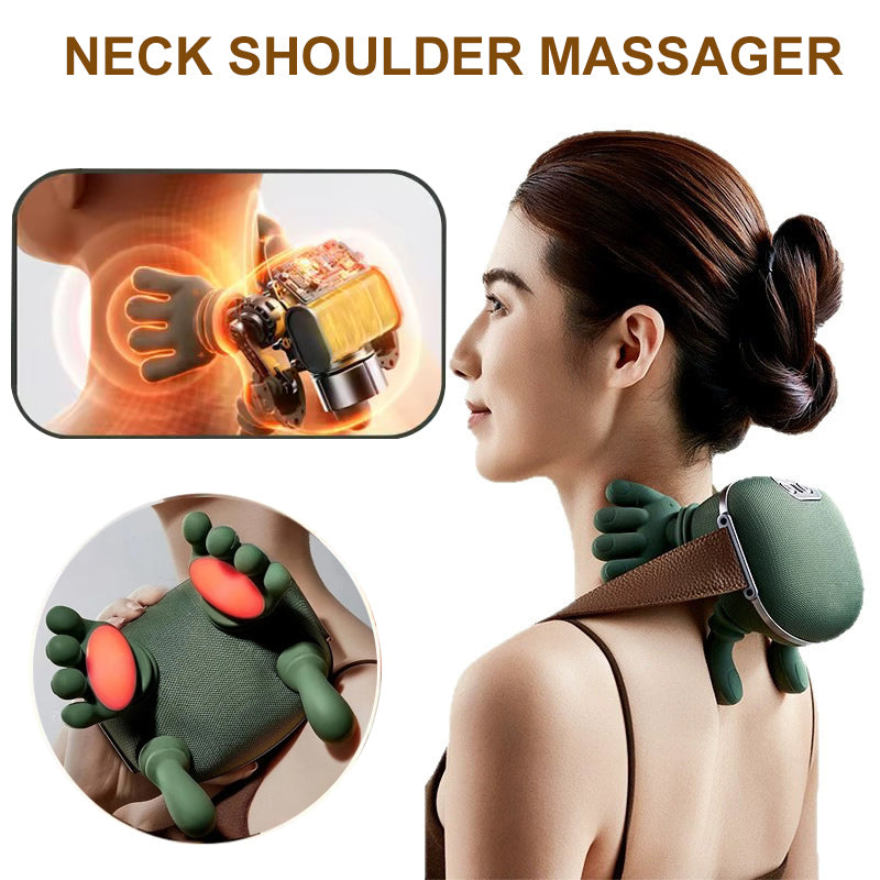 Electric Neck And Shoulder Muscle Massager Wireless